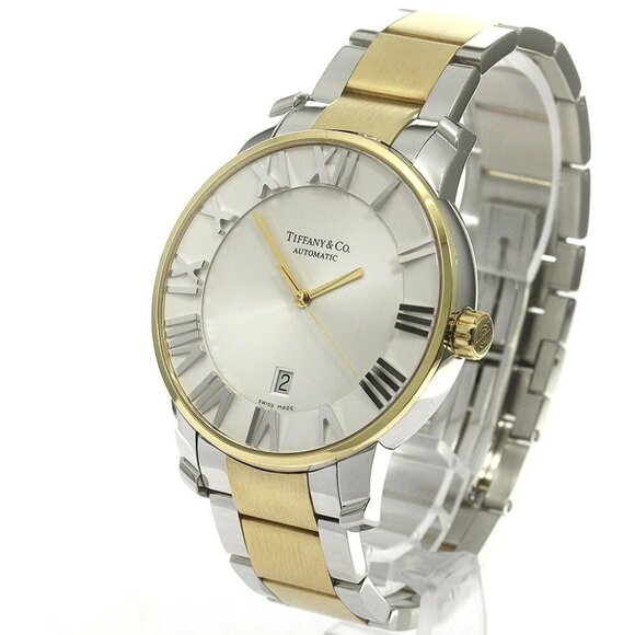 TIFFANY&Co. Atlas Dome Date white Dial Automatic Men's_870199 - Picture 3 of 7